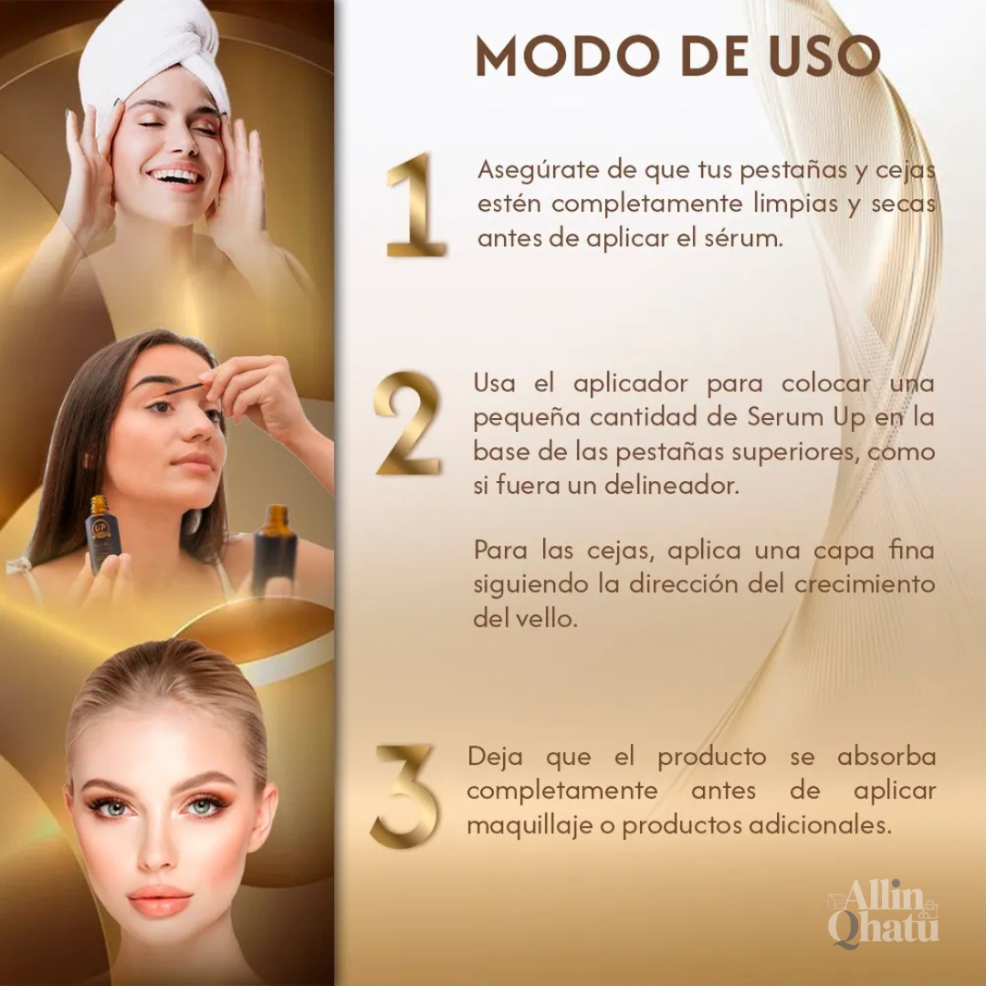SÉRUM UP PRO° | PESTAÑAS Y CEJAS LARGAS