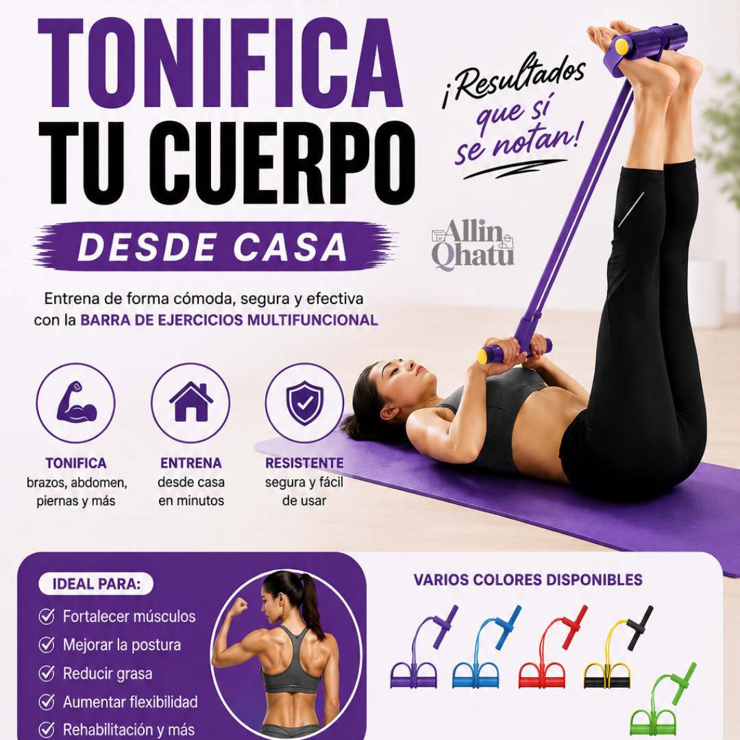 BANDA ELASTICA CON PEDAL - BODY TRIMMER