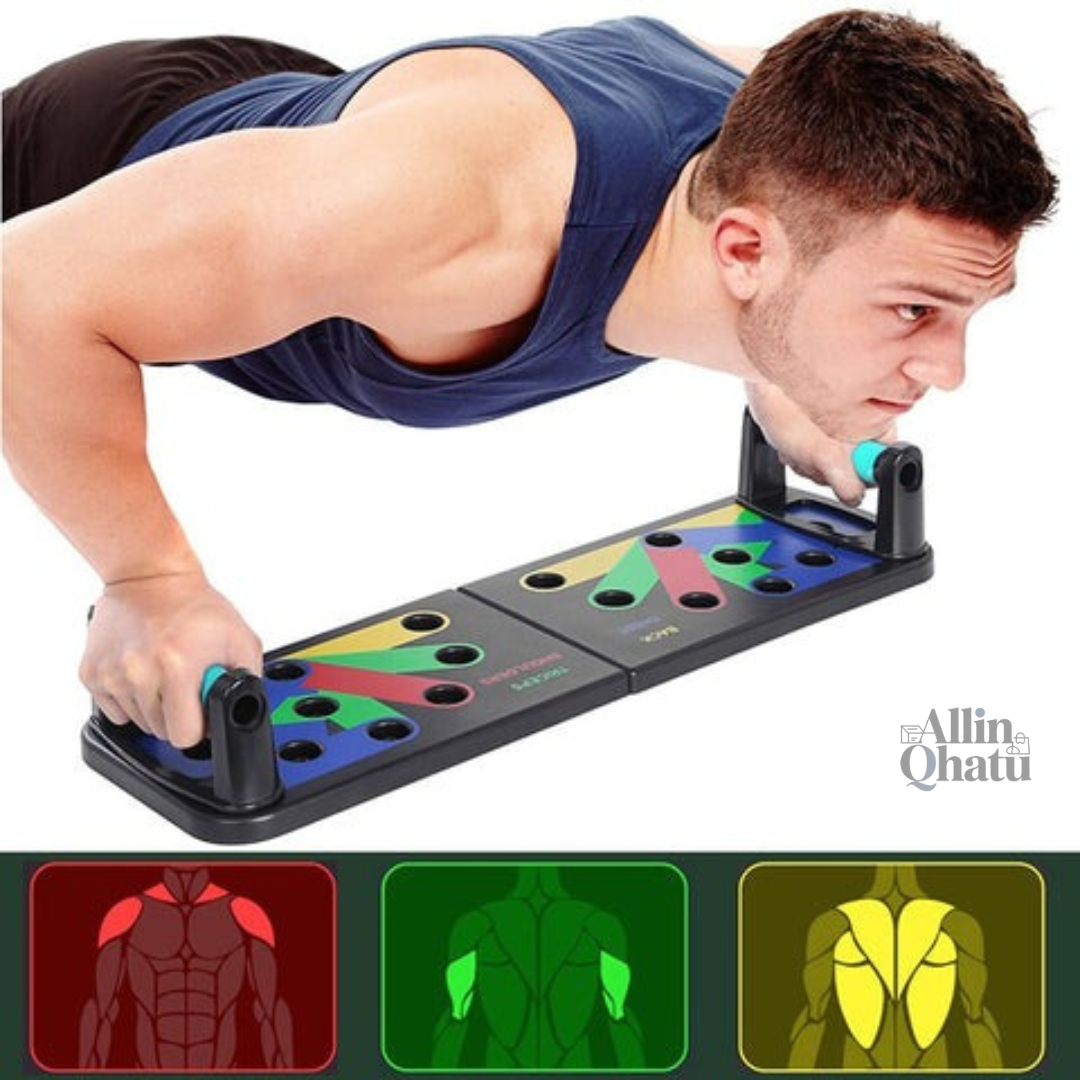 TABLERO COMPACTO DE FLEXIONES MULTIFUNCIONAL - PUSH UP BOARD PRO