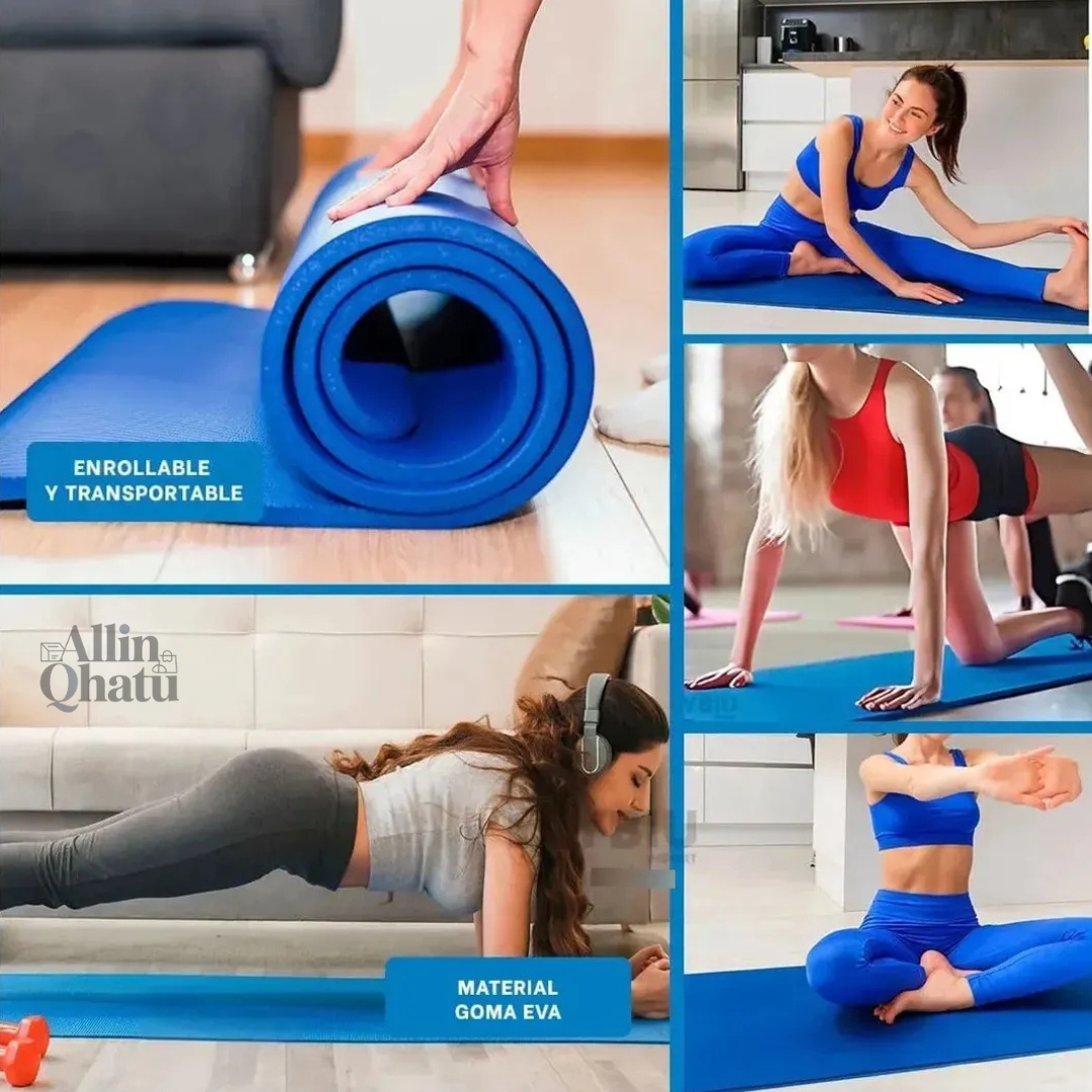MAT DE PILATES Y EJERCICIOS PRO