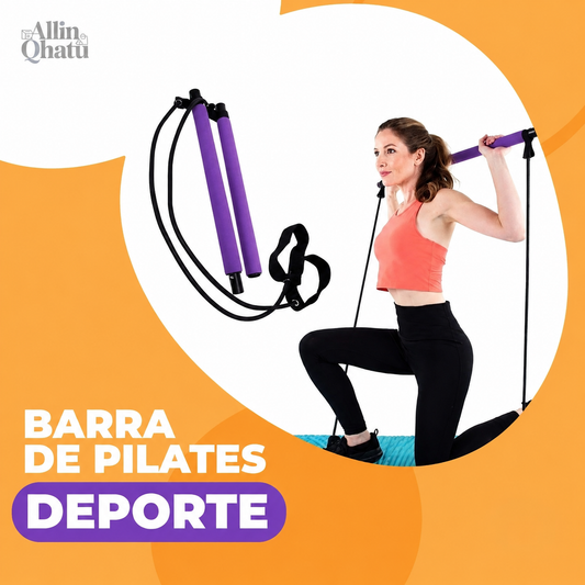 BARRA DE PILATES - KIT PORTÁTIL PRO