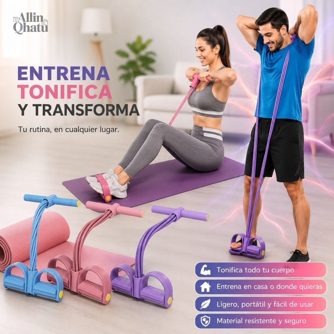 BANDA ELASTICA CON PEDAL - BODY TRIMMER